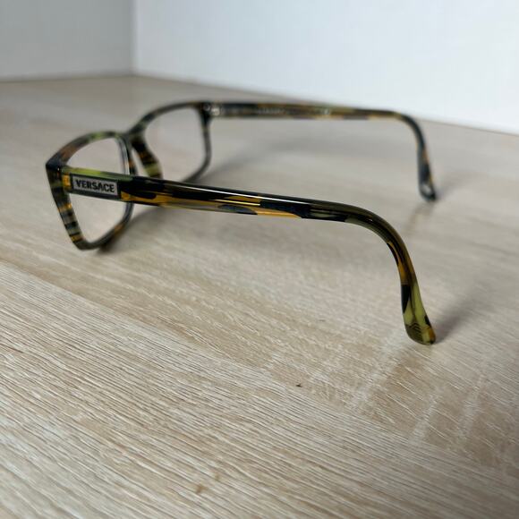 Versace Mod.3154 811 Eyeglasses Amber Tortoise Frames 54-17-140 Italy - Picture 7 of 8